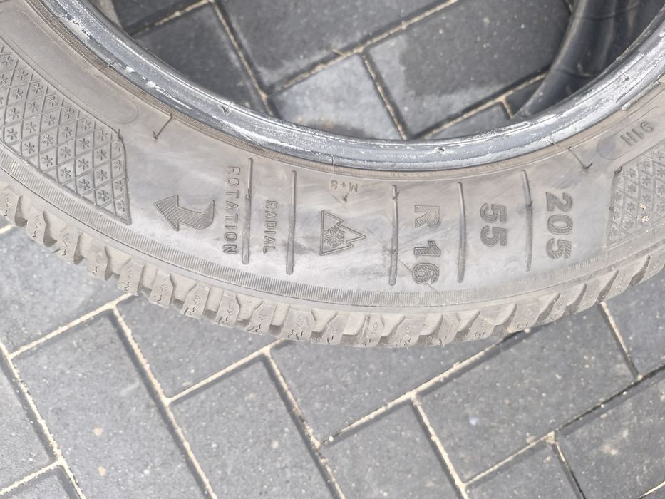 2 x opona zimowa 205/55r16 Kleber