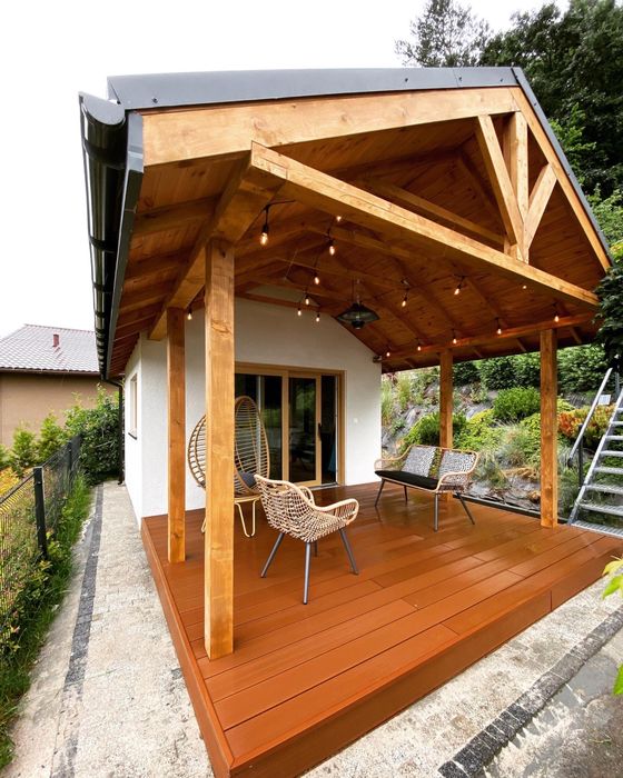 BUDUJEMY Z DREWNA ! Konstrukcje SZKIELETOWE. Domy, altany, wiaty