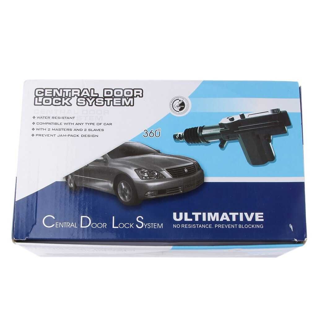Alarme carro com controlo do fecho central com 4 Pistolas + 2 comandos