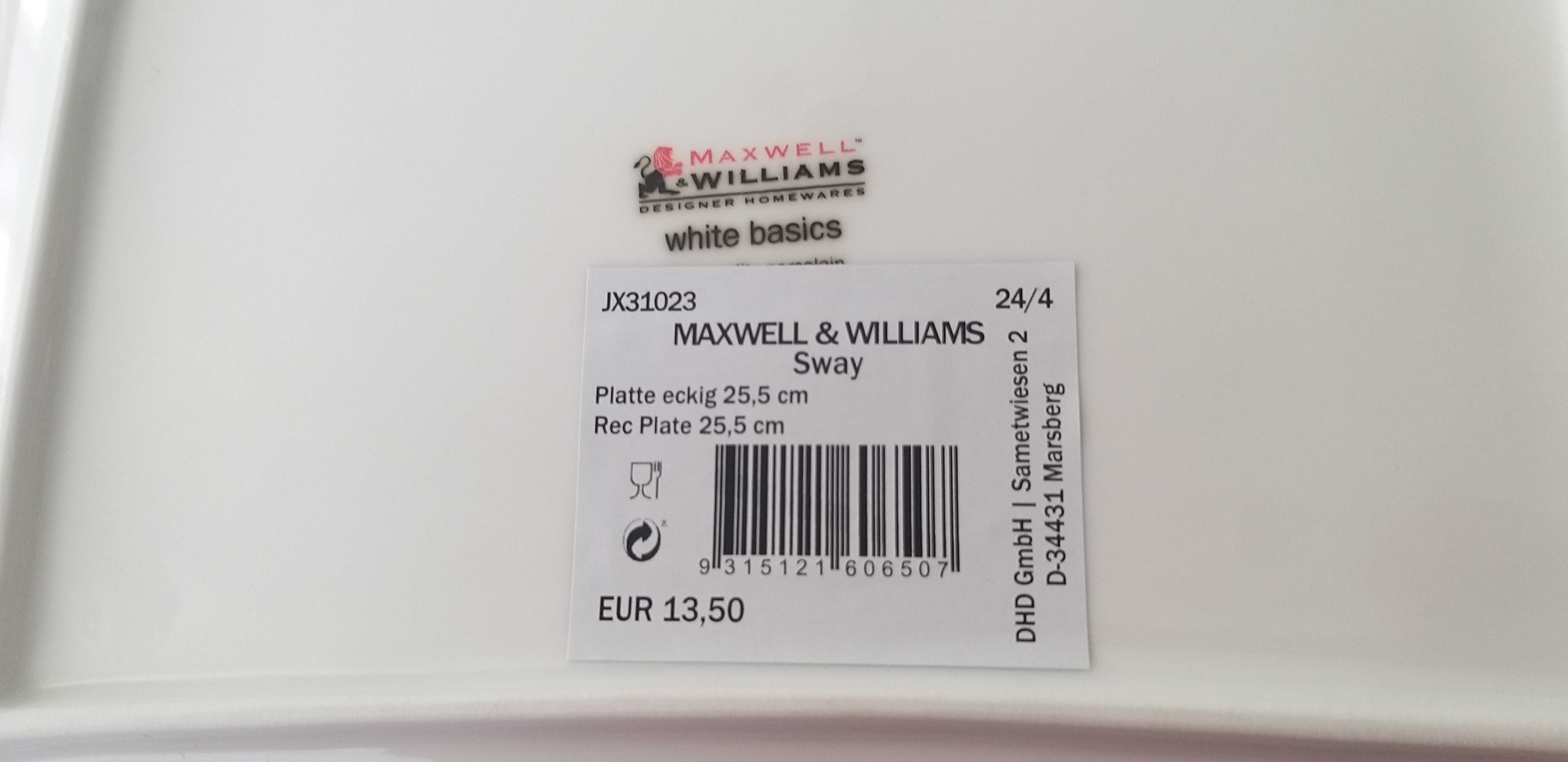 Talerze Maxwell & Williams Sway cena za 3 sztuki