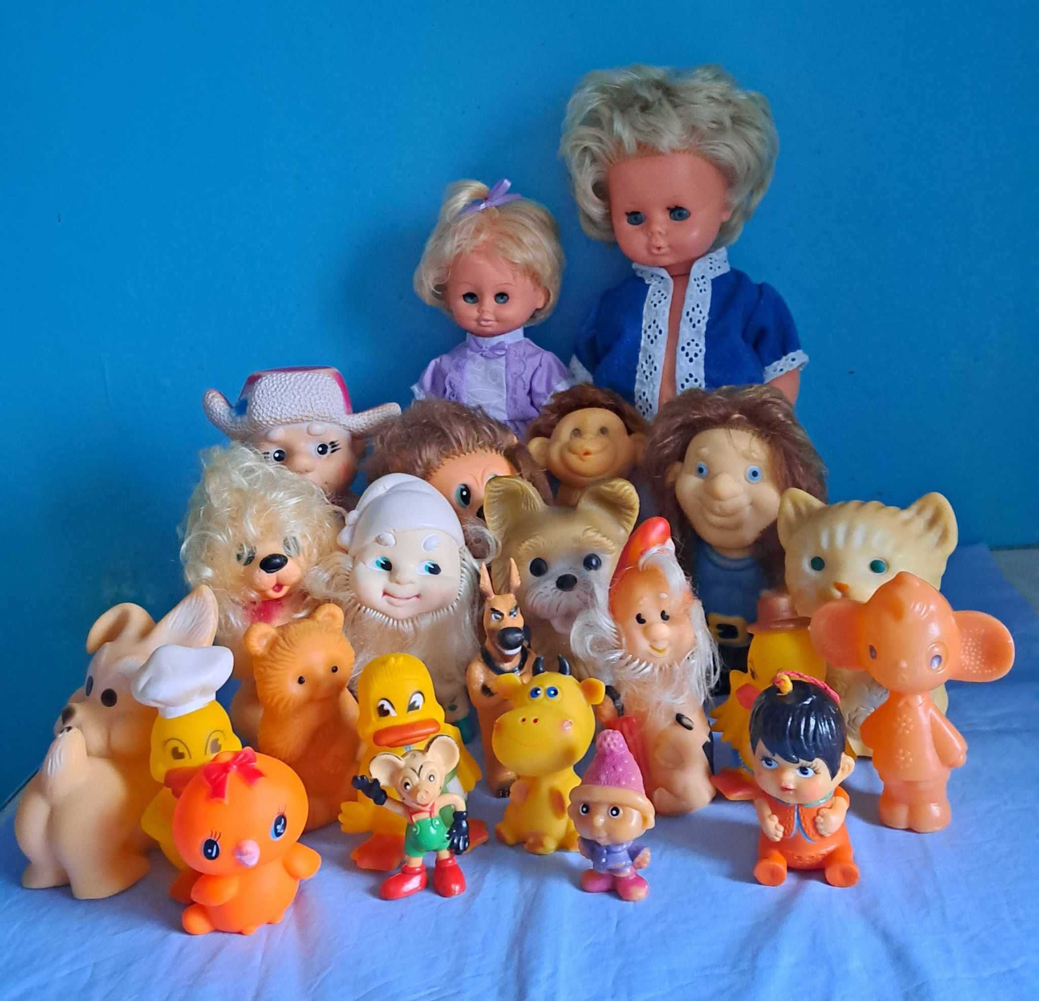Резиновые игрушки, пупсы, куклы СССР, ГДР, Испания, Кьюпи
