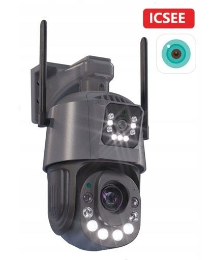 Kamera obrotowa zewnętrzna IP WIFI 30X Zoom 128GB nowa okazja!