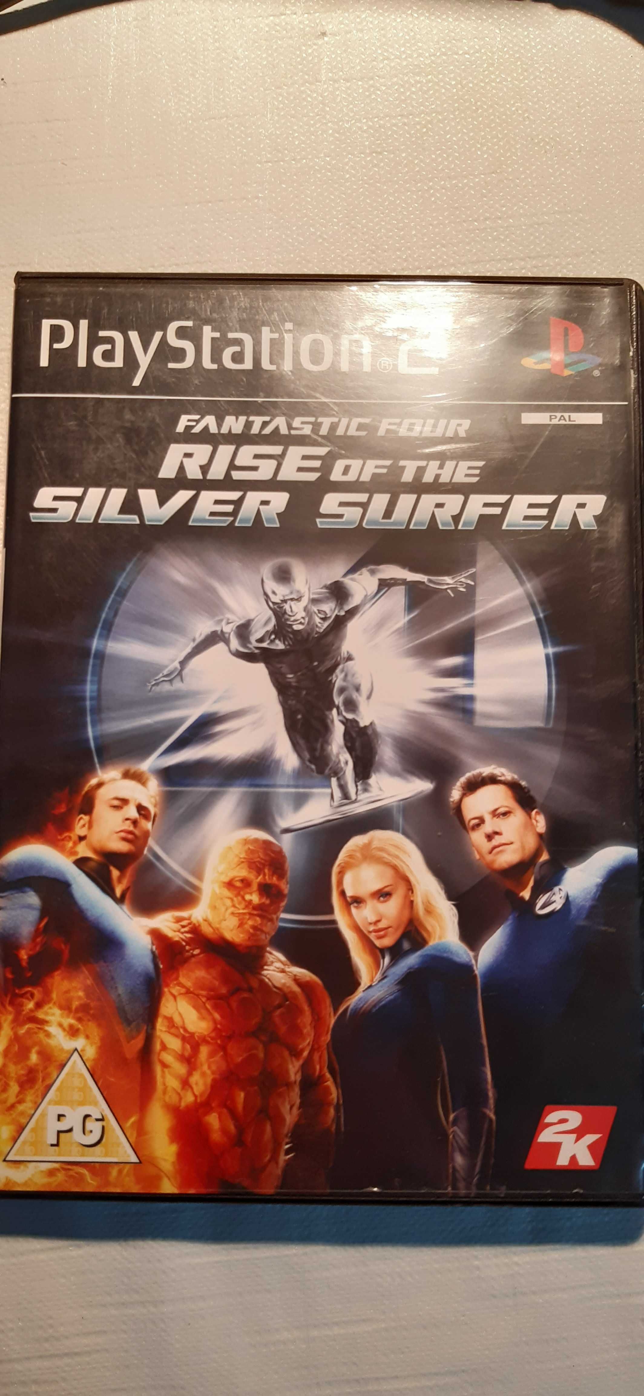 Fantastic Four Rise of the Silver Surfer PS2