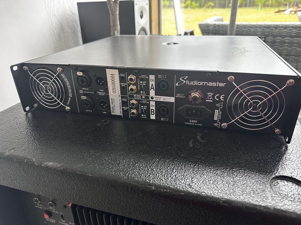Wzmacniacz koncowka mocy studio master AX225