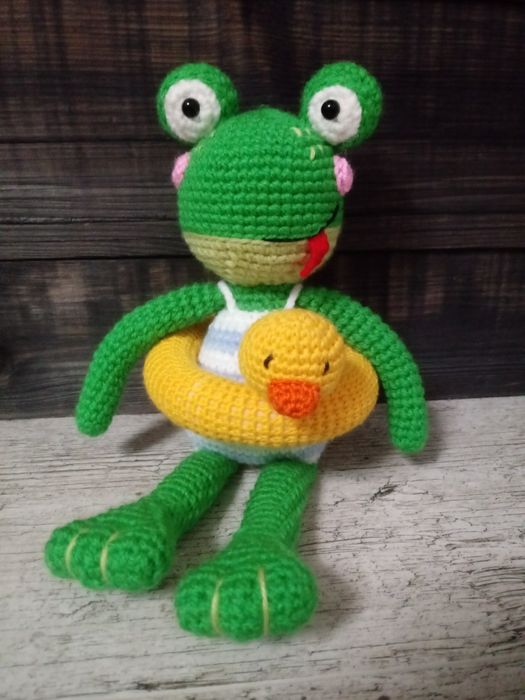 PROMOCJA!!! Przytulanka Żaba