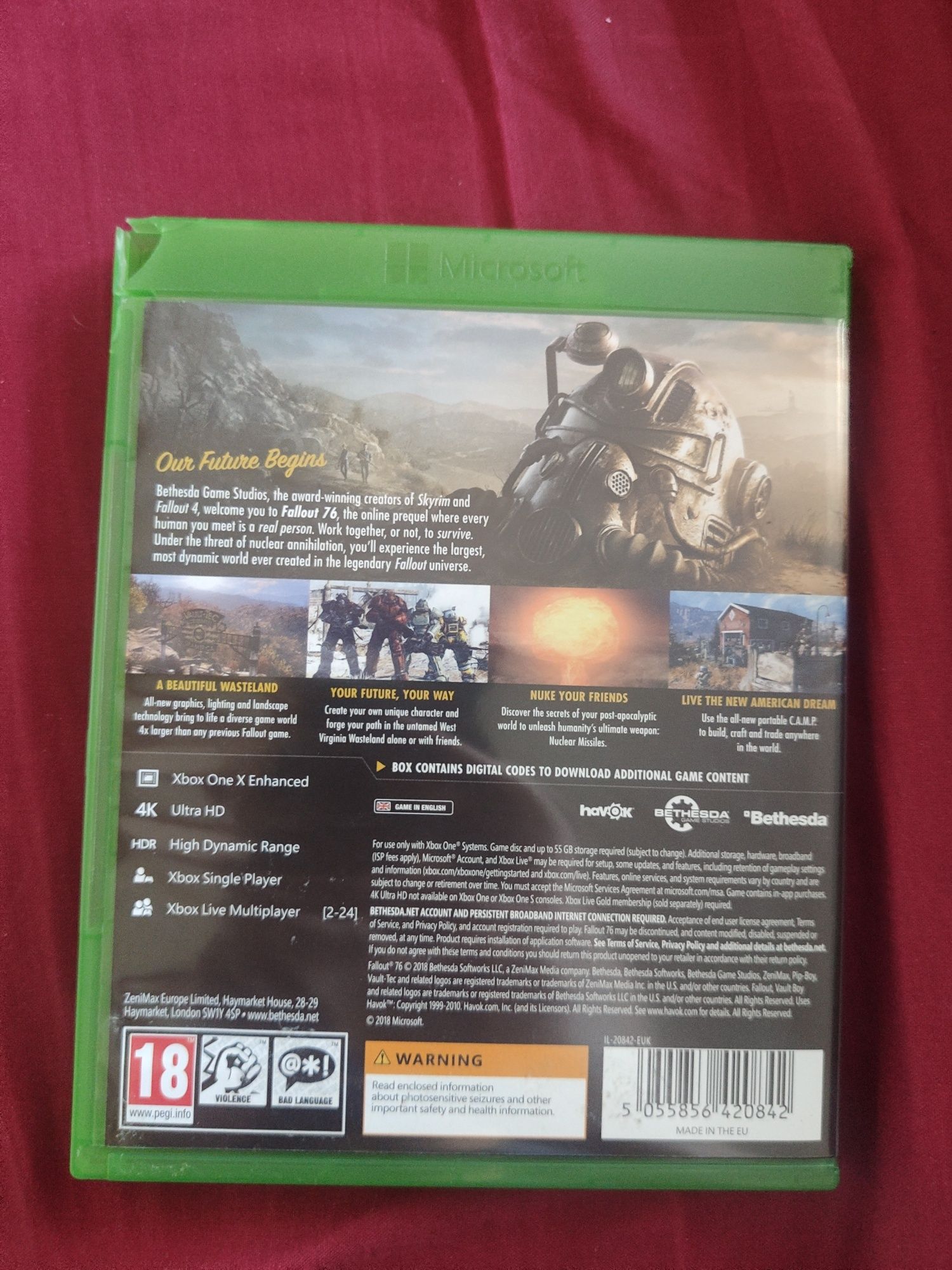 Fallout 76 na x box one