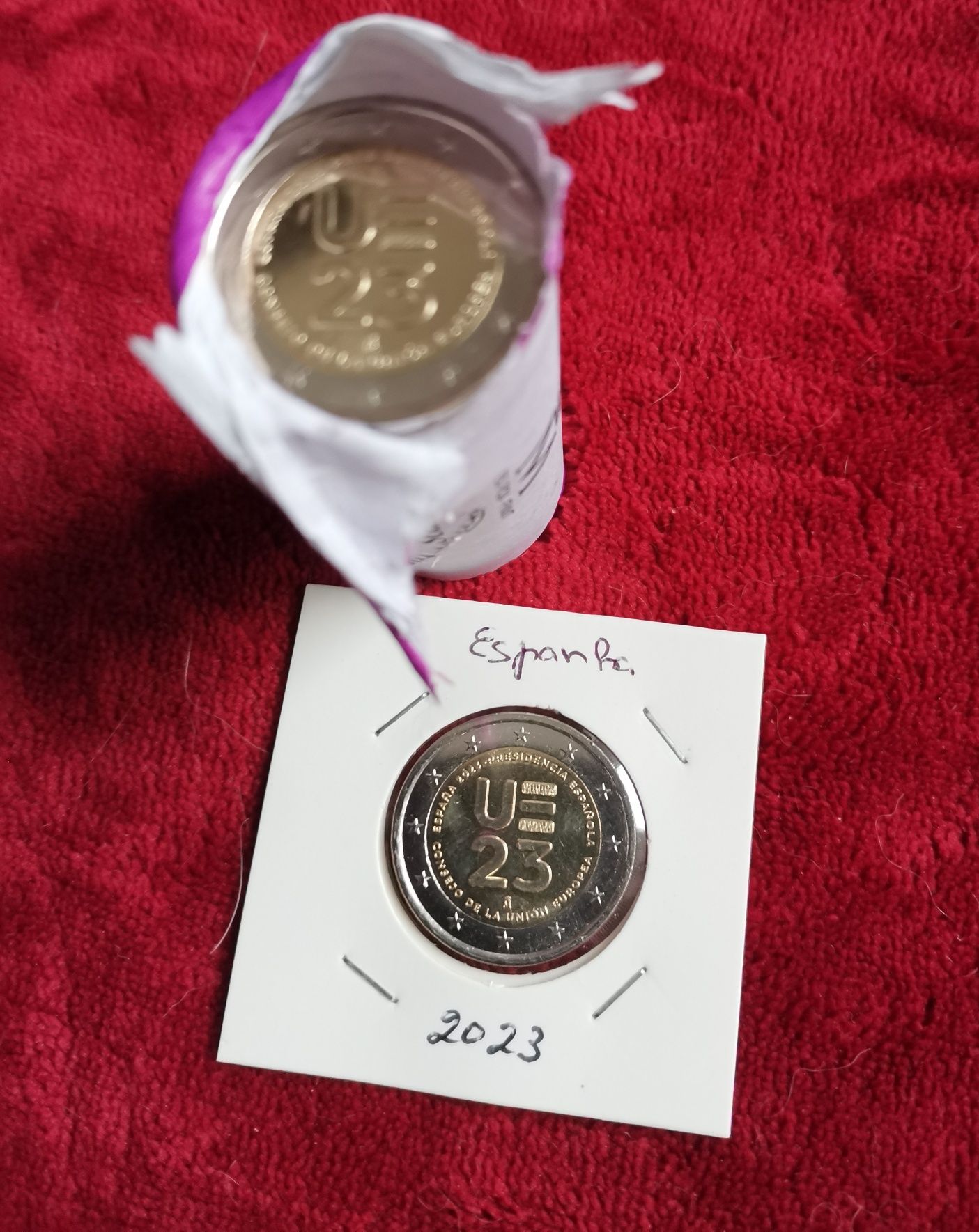 Moeda comemorativa de 2€ - Espanha 2023 - "Presidência do Conselho UE"