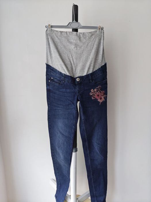 Spodnie jeans ciążowe 34 esmara dżinsowe