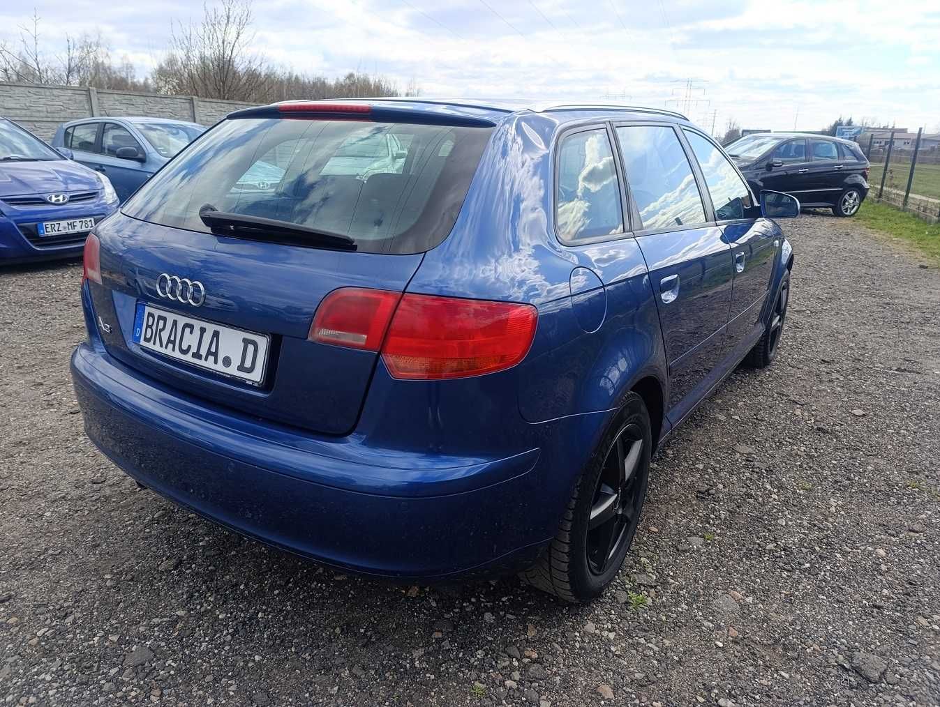 AUDI A3 1,6 MPI Benzyna 2007r KLIMA ZADBANA z Niemiec 100% OPŁAT