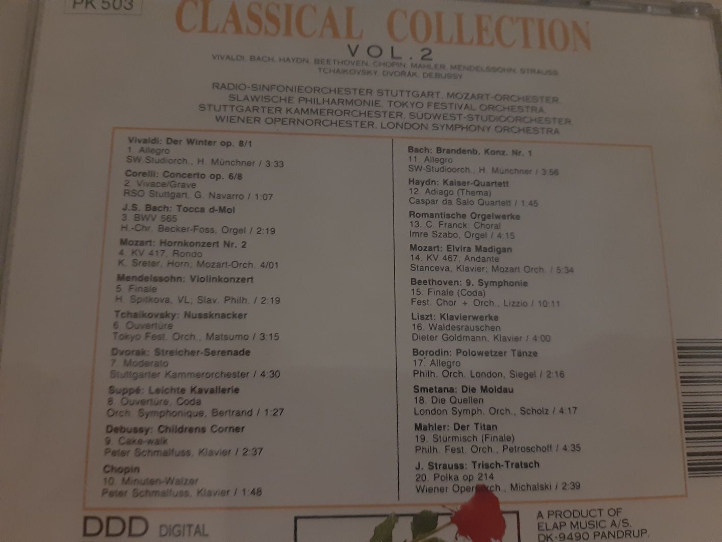 CD classical collection vol. 2 muzyka klasyczna kompozytorzy różni