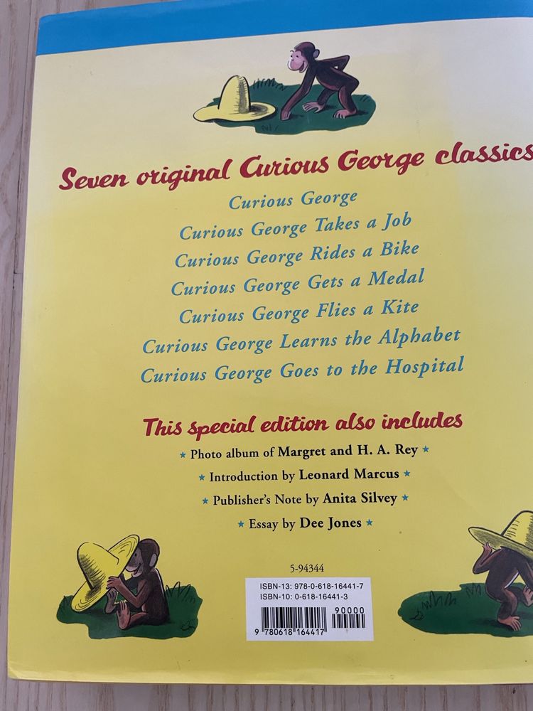 the complete adventures of curious George książka i audiobook