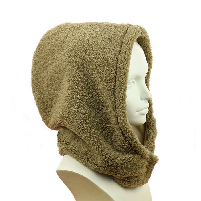 Капор-капюшон хутряний Тедді