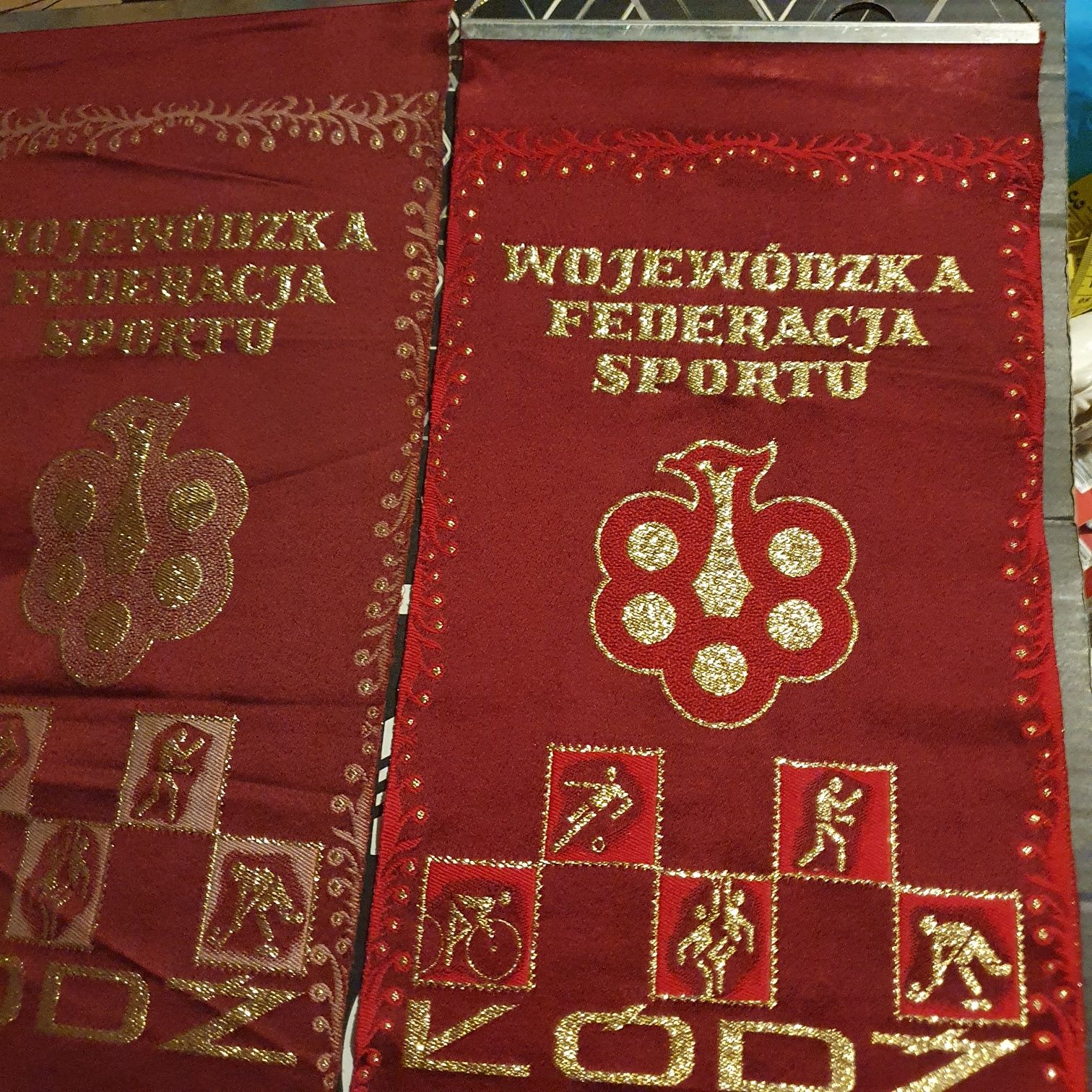 Zestaw proporczyków WFS Łódź