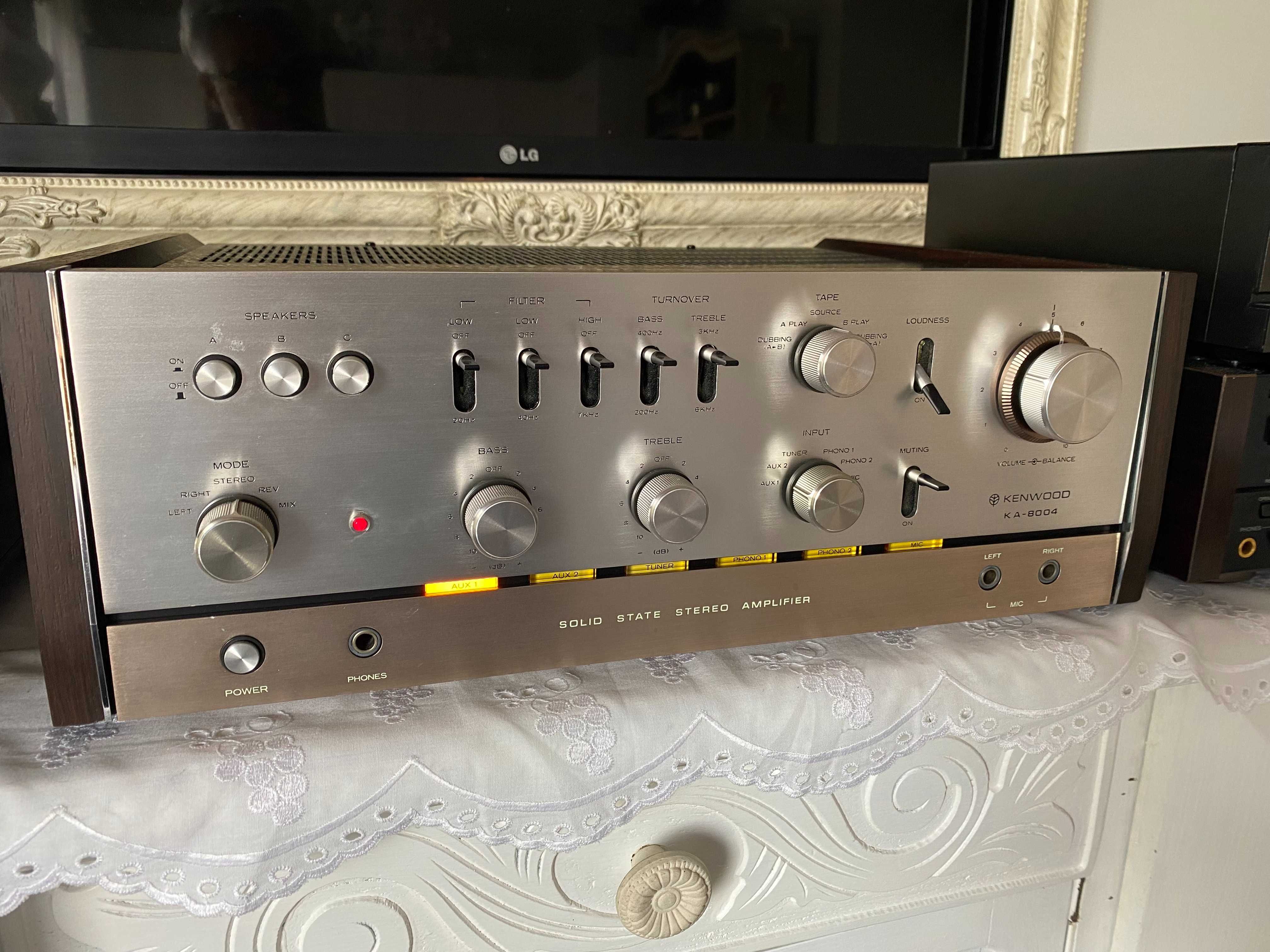 Wzmacniacz Kenwood KA-8004 -najwyższy model.