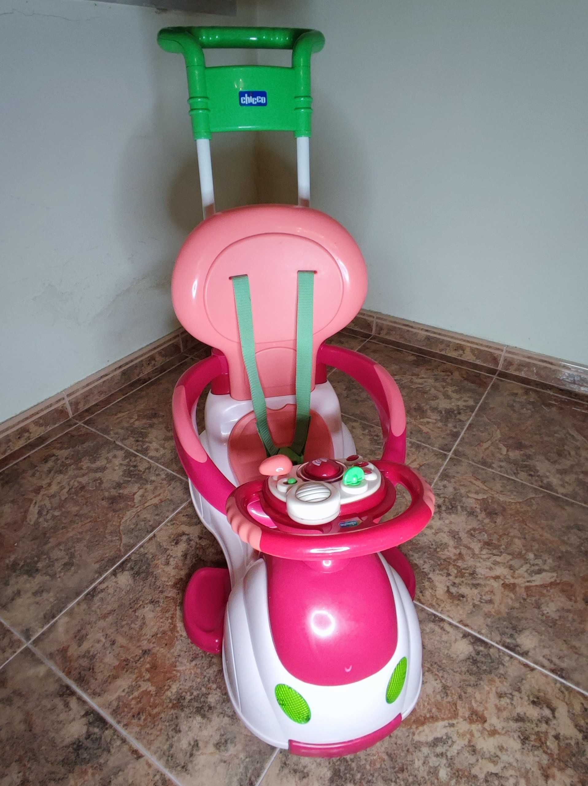 Carrinho Chicco Quattro Rosa - 4 em 1