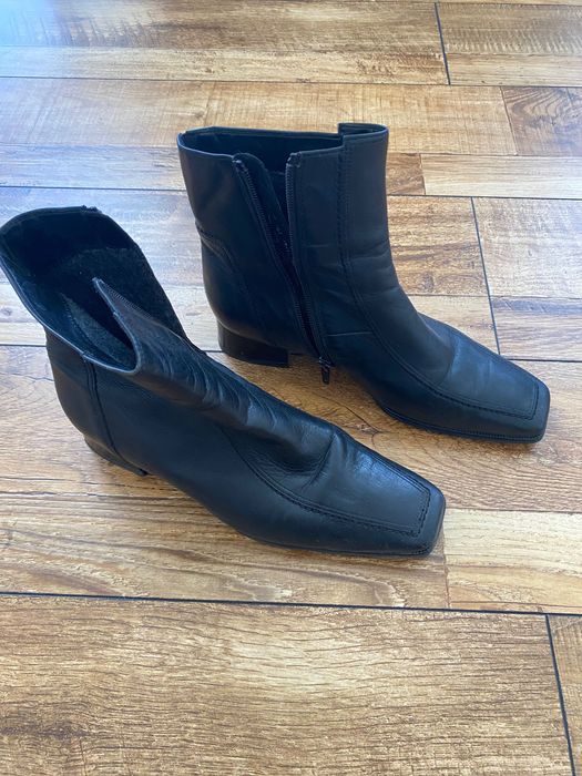 Ботильйони черевики шкіряні жіночі Gabor