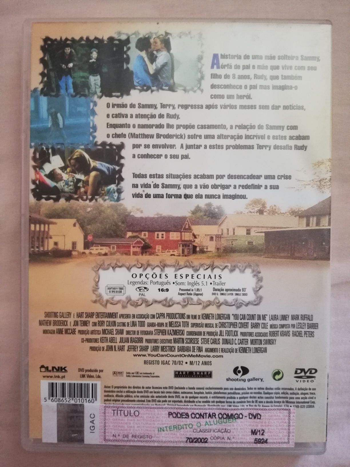 Dvd do filme "Podes Contar Comigo" (portes grátis)