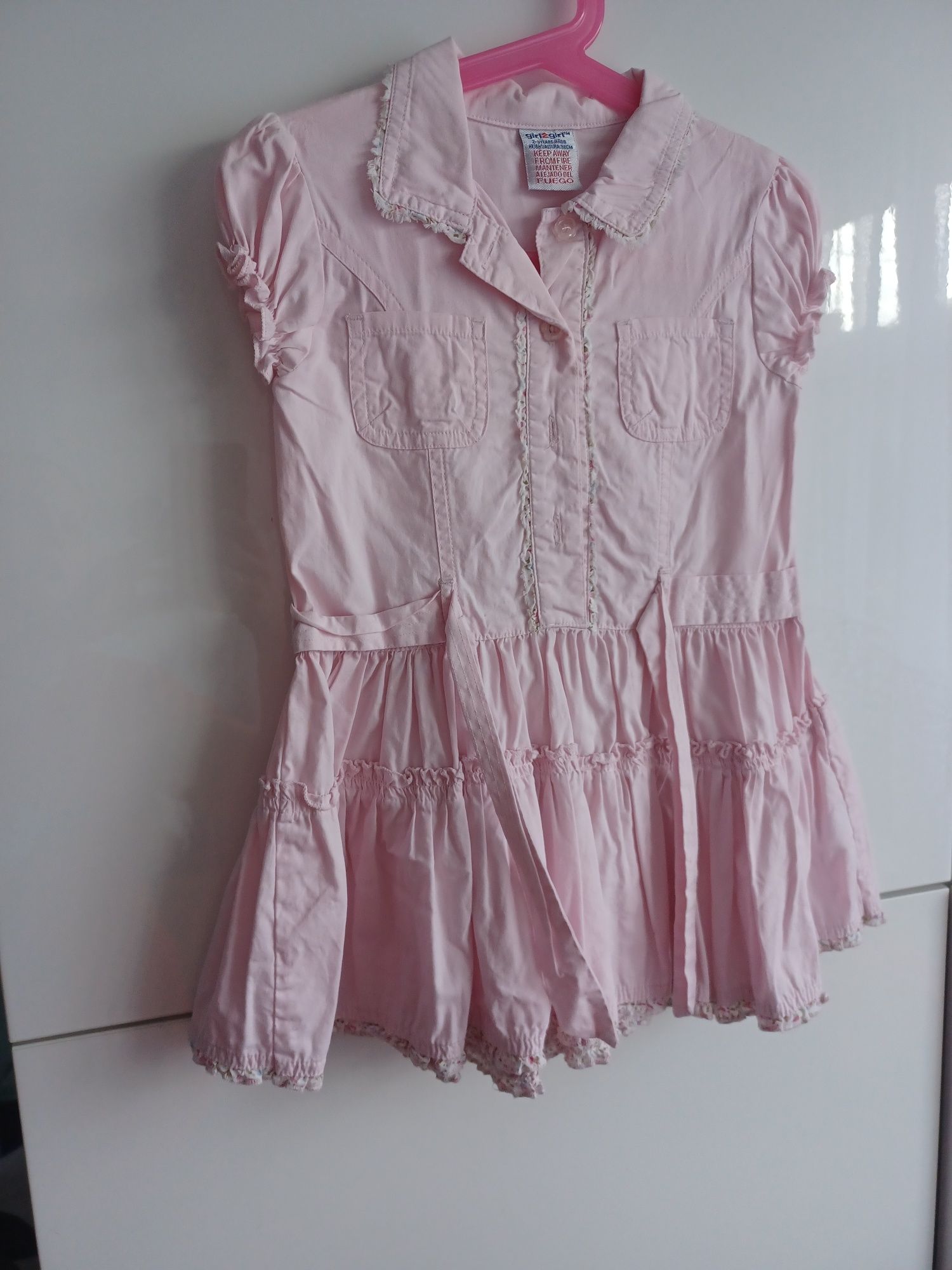 Sukienka rozowa 98