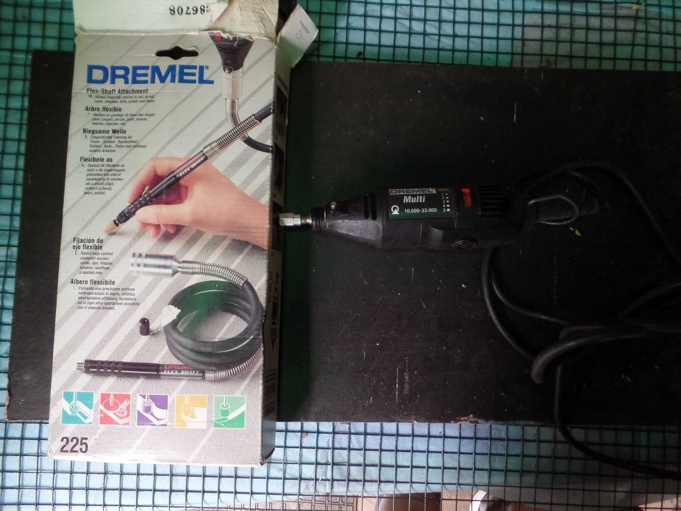 Dremel mais Eixo Flexível usado (Baú)