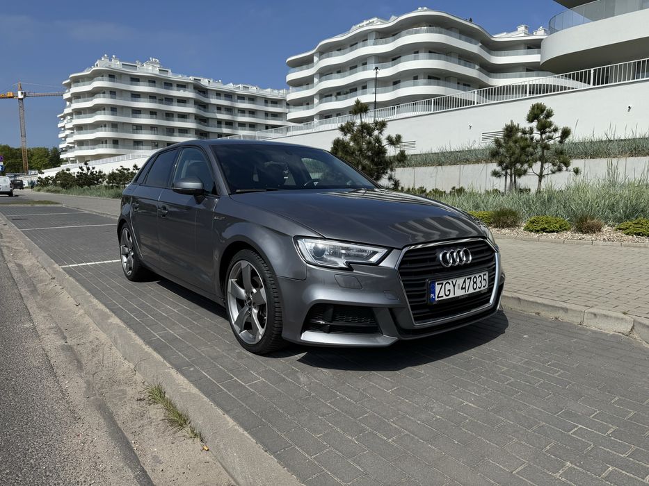 Audi A3 S-line, 150KM, 120 tys km, Rotor 18’