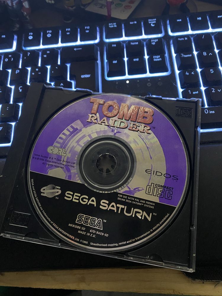 Tomb raider Sega Saturn