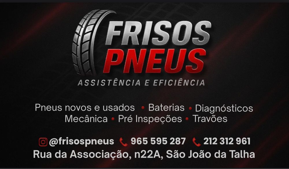 PNEUS, BATERIAS, OFICINA E REBOQUE 24 HORAS