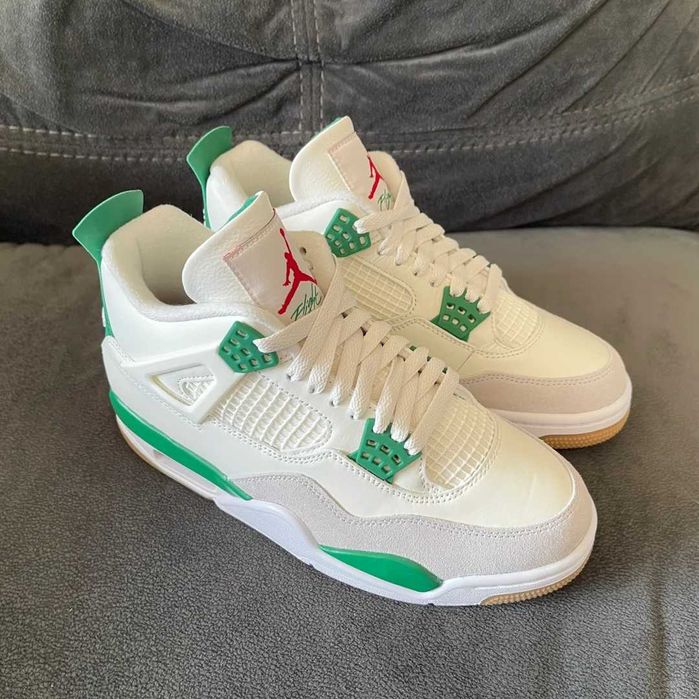 "Buty Trampki" Jordan4 _RetroSB_Pine_Green_R.38
