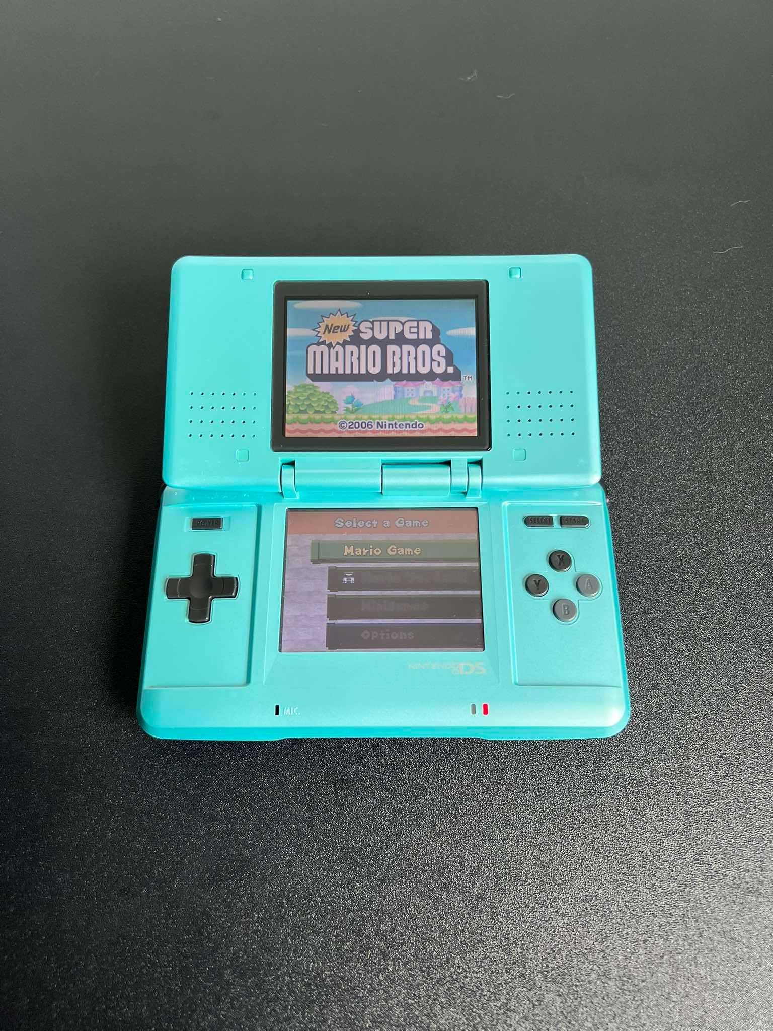 Nintendo DS Turquesa com 80+ Jogos