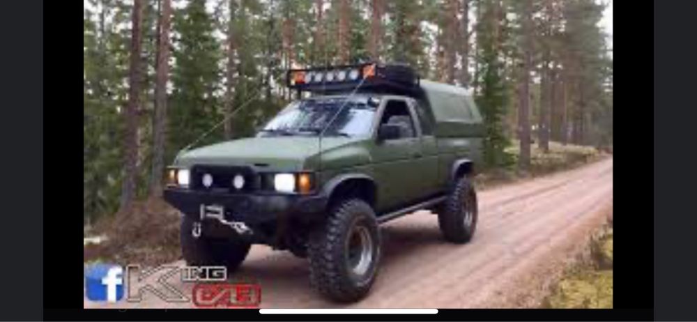 Nissan D21 4x4 King-Cab TD27 + Terrano 1