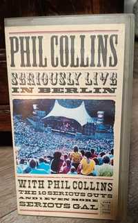 Kaseta VHS Phil Collins Seriously Live in Berlin