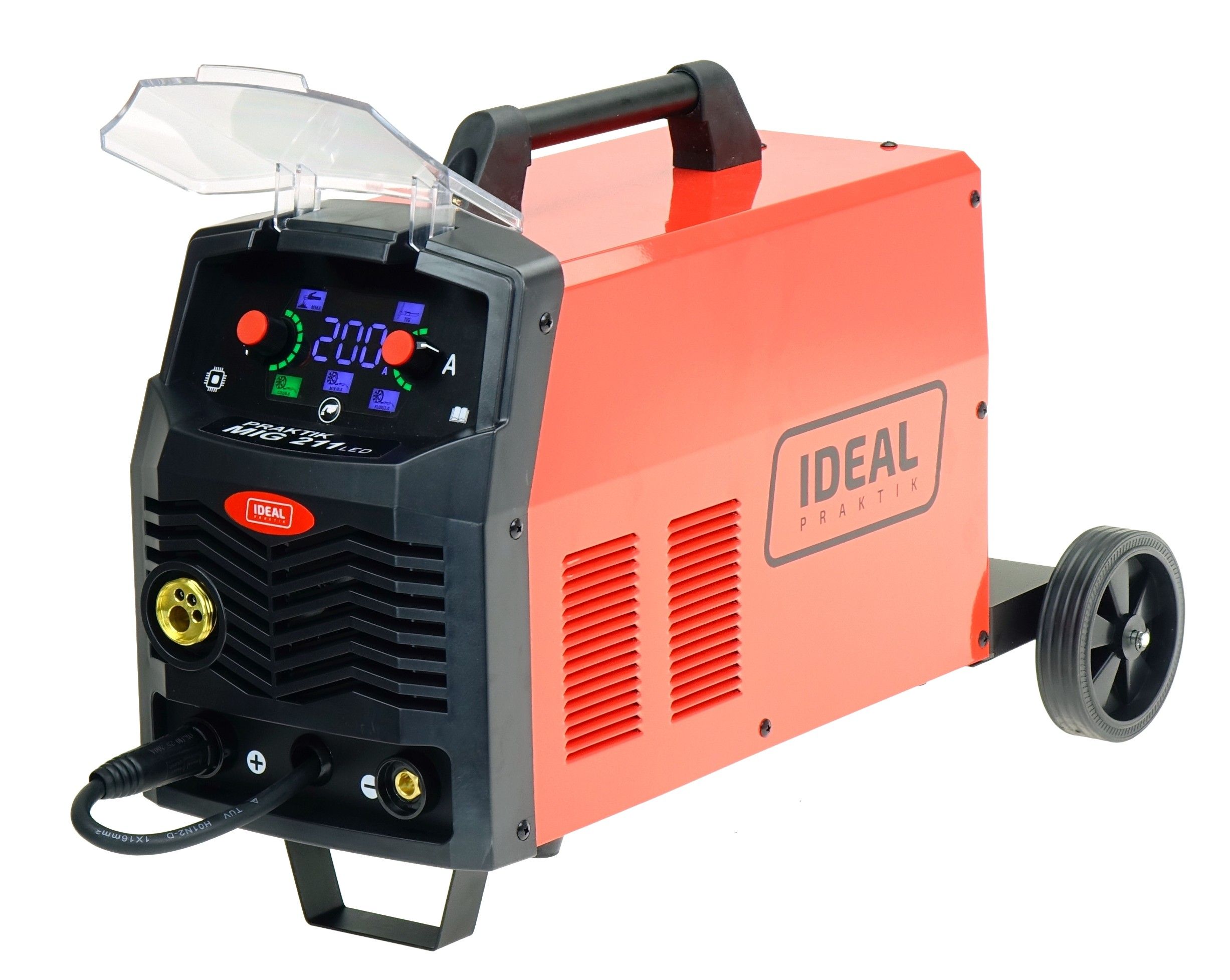 spawarka migomat mig\mma\TIG  praktik 211 synergia led ideal zestaw