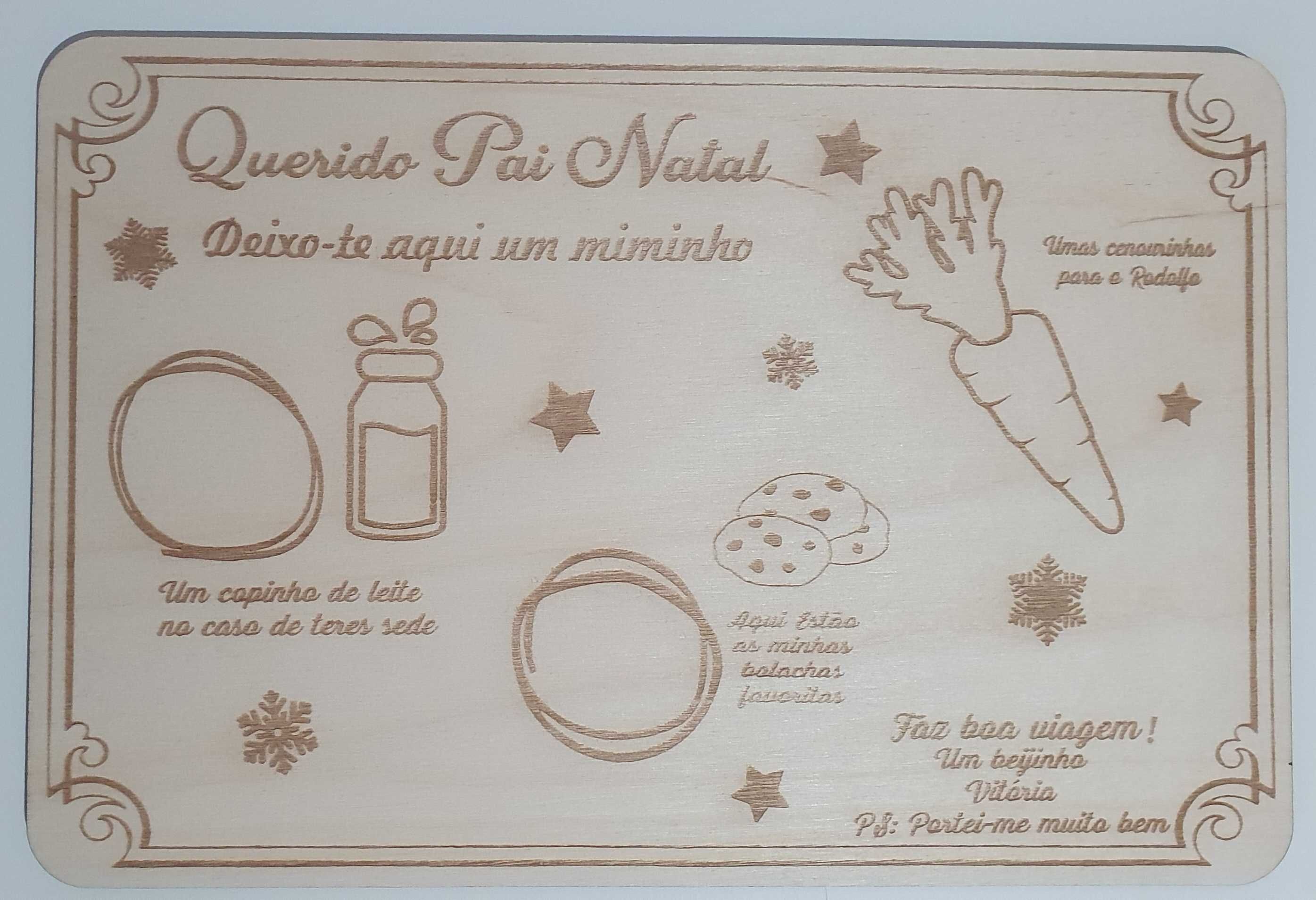 Natal, Tabuleiro de agradecimento ao Pai Natal
