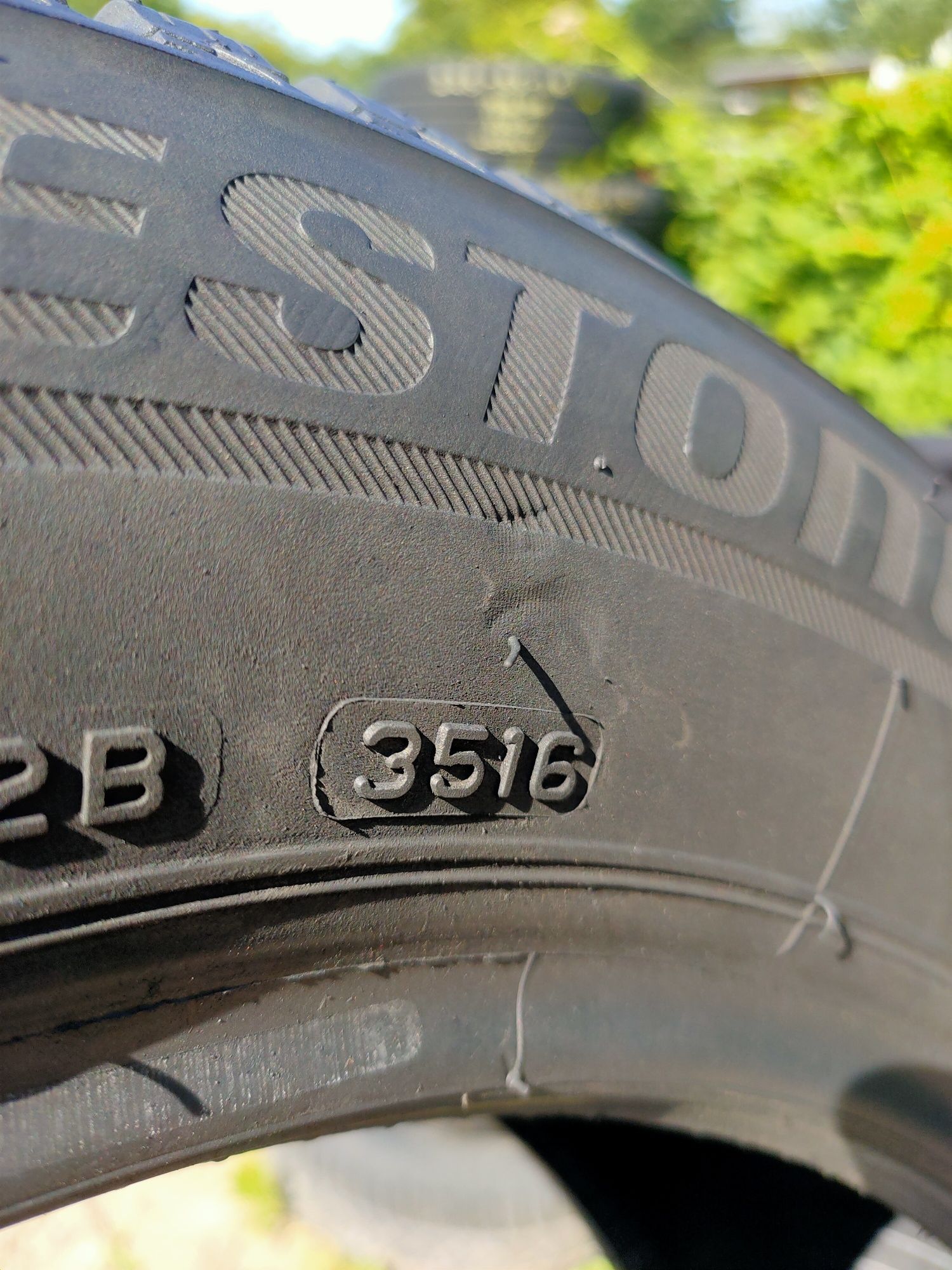 185/55R15 Bridgestone Blizak LM001 z 2016r 7mm
