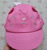 Nowa różowa czapka z daszkiem COOL CLUB 46
