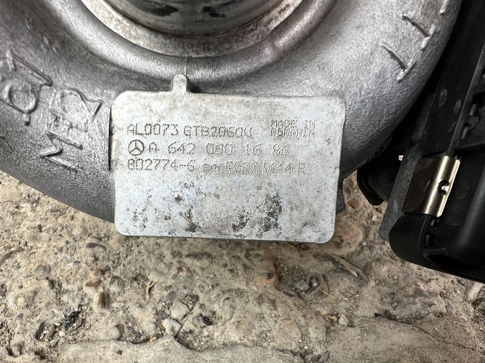 Турбіна Турбокомпресор om 642 Mercedes Benz Ml w166 Gl x166 Gle GLS