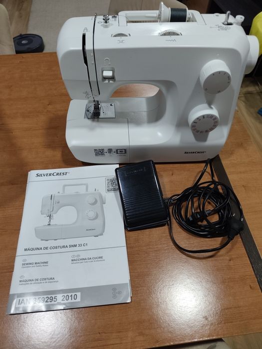 Máquina costura silvercrest