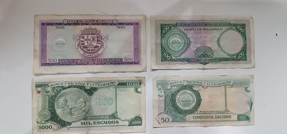 Escudos do banco Ultramarino