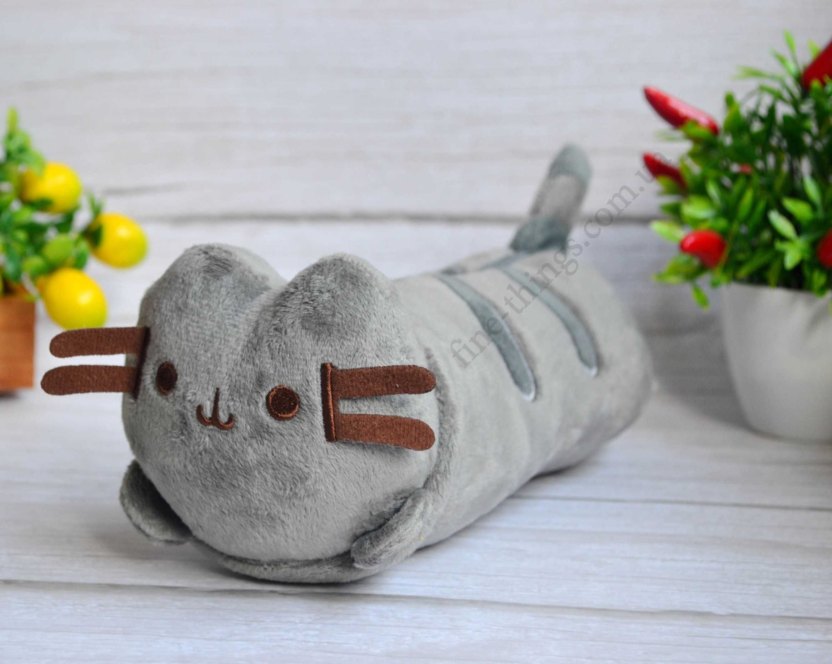 М'яка сумочка пенал кіт Пушин плюшевый котик Pusheen cat