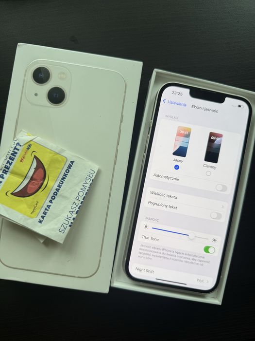 iphone 13 |bialy 128 gb 98% BATERIA BDB |