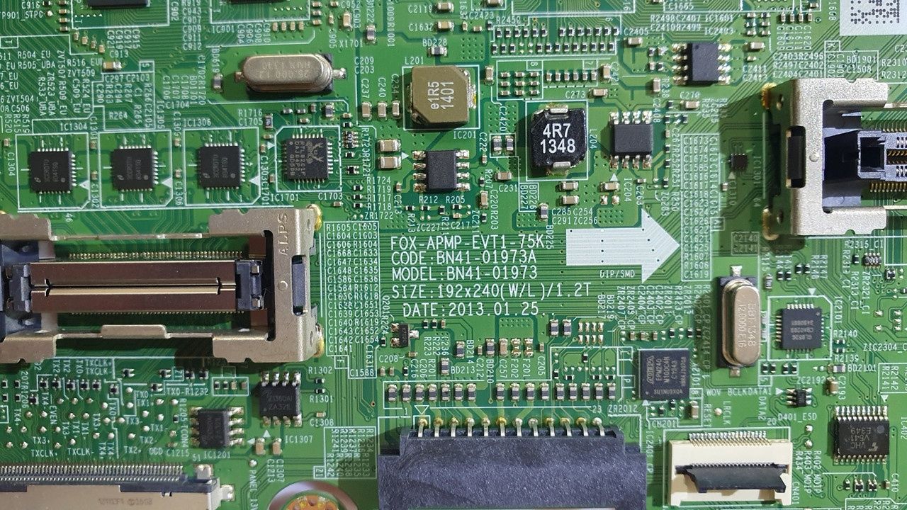 Maiboard BN41-01973A  тв  SAMSUNG UE40F7000