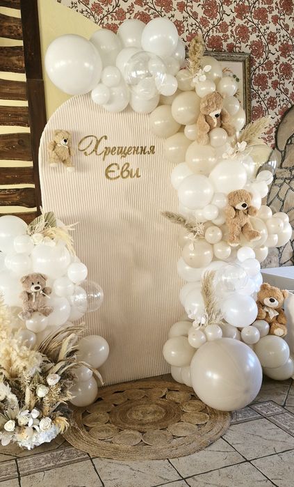 Фотозона. Міні -фотозони та кулькові композиції для дитячого свята.