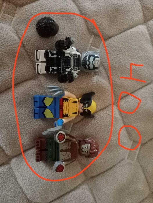 Лего оригінальні фігурки марвел