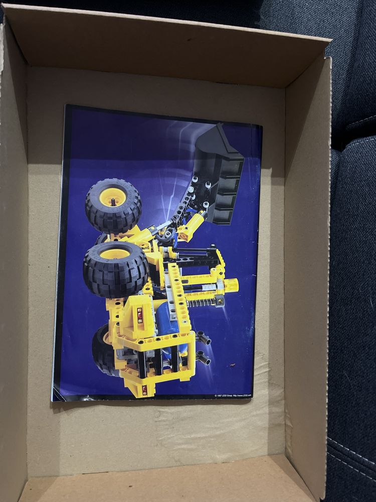Lego Technic Ładowarka 8459  / 8439/ 8464 + pudełko + wytłoczką