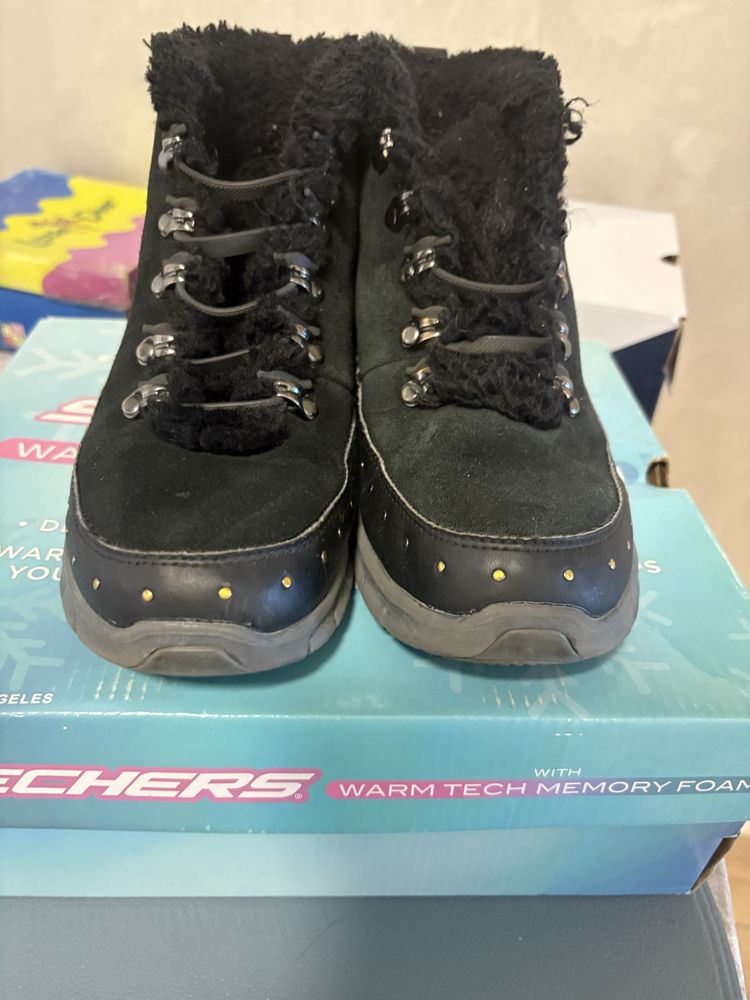 Черевики skechers, 37 р., 24 см, осінь-зима