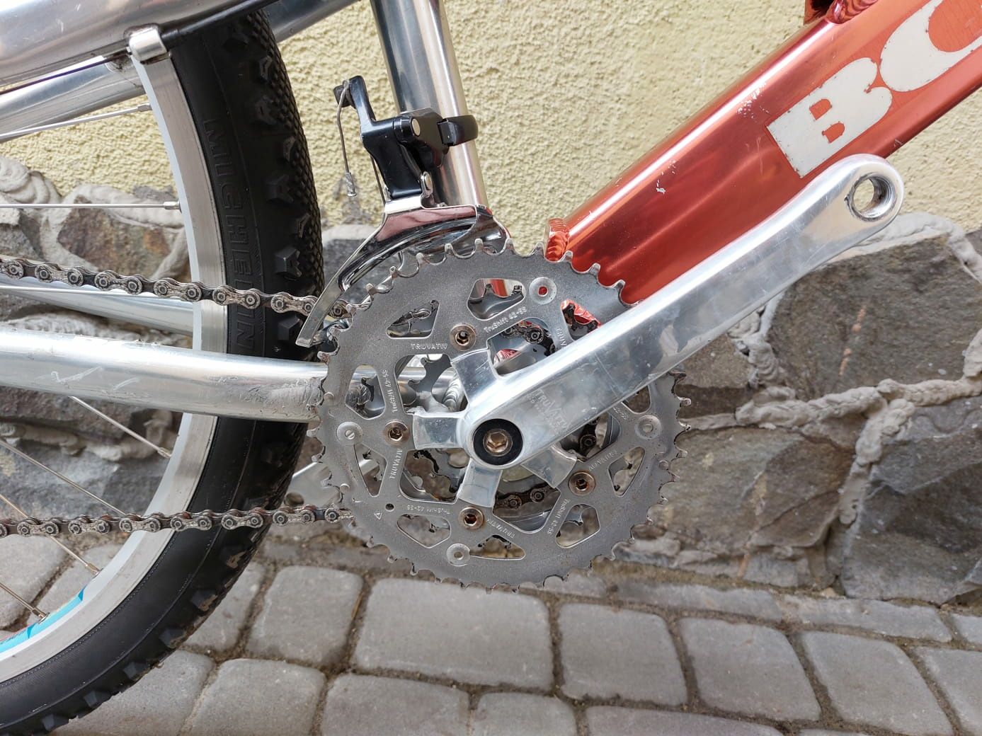 Велосипед двопідвіс алюмінієвий бу з Європи BC SX-1 26 M17