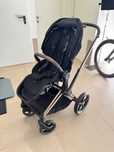 Carrinho Cybex Priam Rose Gold + Prancha Balios (quase novo!)
