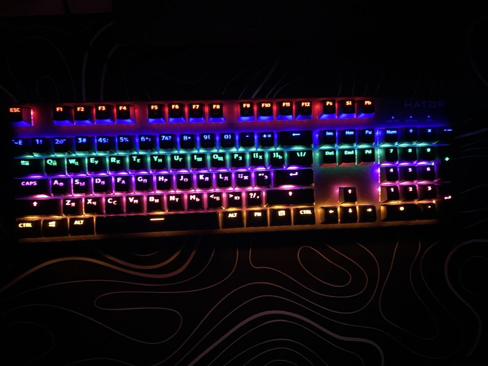 Клавиатура Hator Starfall Rainbow