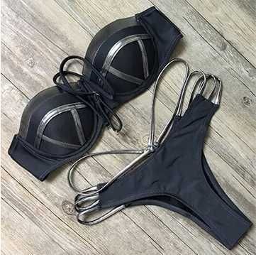 23. Strój kąpielowy bikini push up STRAPS XL 42