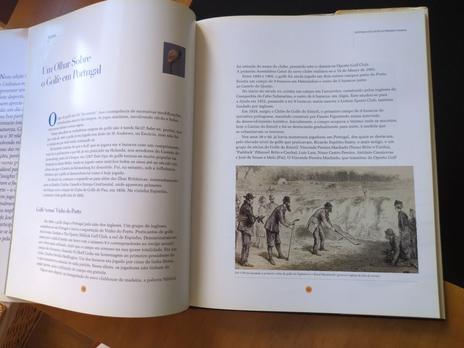 Paixões Histórias de Golfe na primeira pessoa