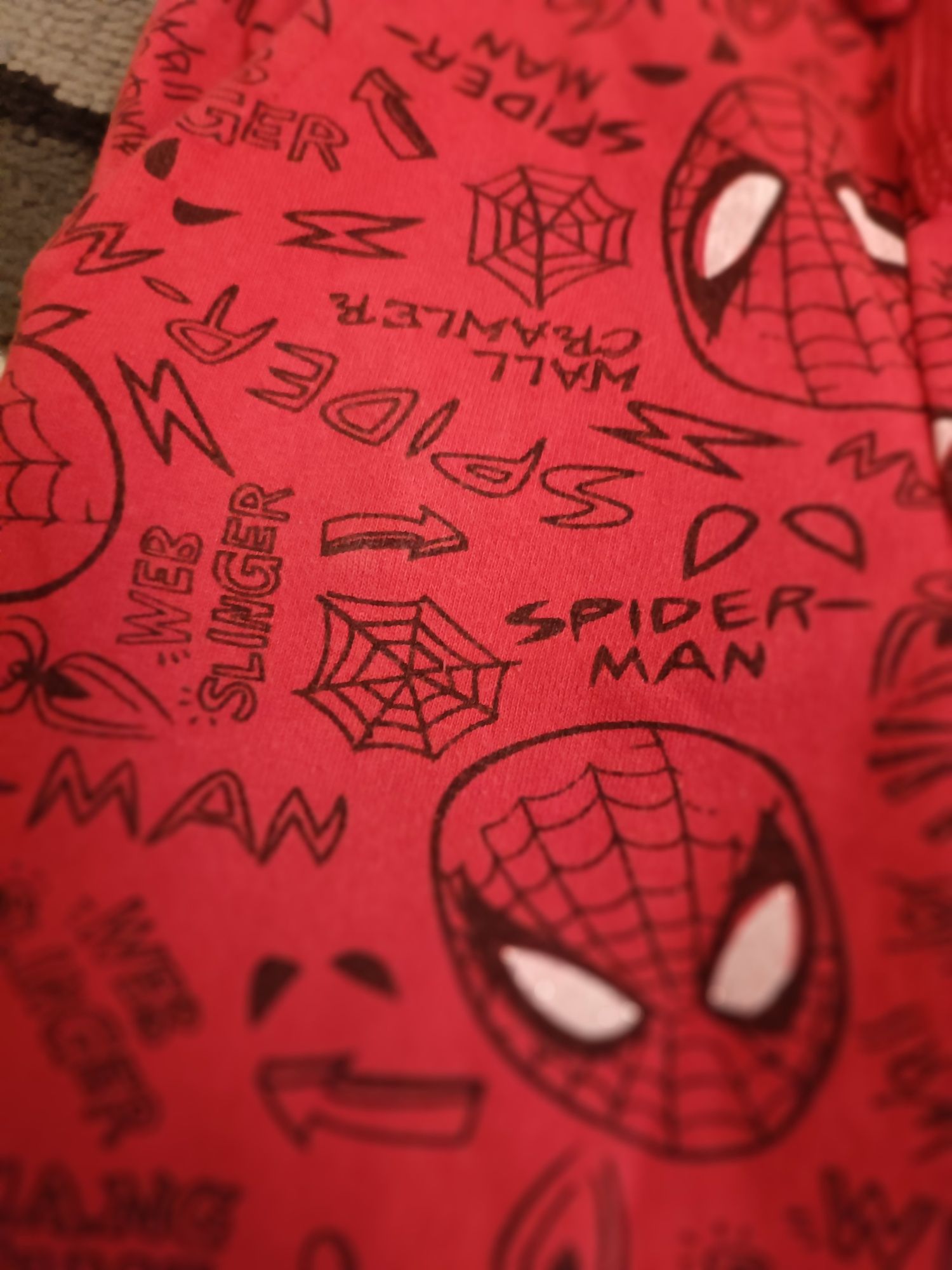 Zestaw ciuchów, spodnie, bluza, koszulka, Spiderman, Sinsay, 116, cool